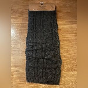 American Eagle grey leg warmers